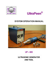 Sintes UltraPeen UP-600 System Operation Manual