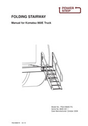 Power Step Komatsu 960E Manual
