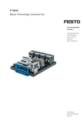 Festo 571816 Operating Instructions Manual