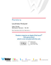 Wohler Pandora User Manual