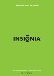 Insignia NS-PDP42/50-09 User Manual