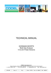 CODEL GCEM4000 Technical Manual
