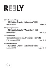 Reely Adventure Operating Instructions Manual