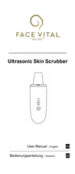 FACE VITAL Ultrasonic Skin Scrubber User Manual