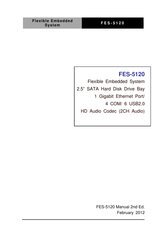 Aaeon FES-5120 Manual
