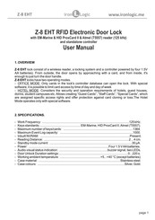 Iron logic Z-8 EHT User Manual