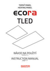 SAKUTUS ECORA TLED 200 Instruction Manual