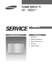 Samsung PS50P4HX/XEC Service Manual