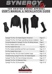 Tourmaster Synergy Pro-Plus User Manual & Installation Manual