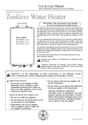 Sure Comfort SCT150DV Use & Care Manual