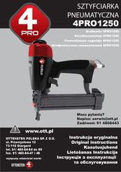 OTTENSTEN 4PRO1250 Original Instructions Manual
