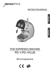 Devicestyle Brunopasso PD-1 Manuals | ManualsLib