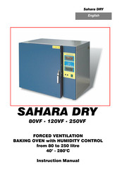 SAHARA DRY 120VF Instruction Manual