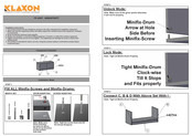 Klaxon G0223IT0277 Installation Manual