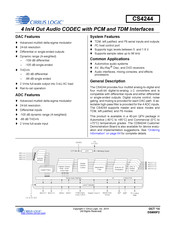 Cirrus Logic CS4244-DNZR Manual