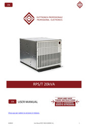 Elettrotest RPS/T 20kVA User Manual