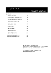 Alinco DJ-C1 Service Manual