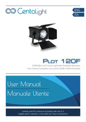 CentoLight Plot 120F User Manual