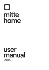 Mitte Mitte home MHDE01 User Manual