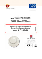 iess ANTINCENDIO IE 326S-2L Technical Manual
