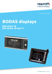 Bosch rexroth BODAS DI4 10 Series Instruction Manual