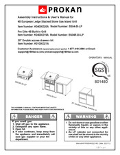 Prokan Pro Elite BS04R-BI-LP Assembly Instructions & User Manual