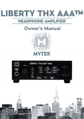 MyTek LIBERTY THX AAA Owner's Manual