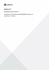 Vertiv R48-2000C Installation And User Manual