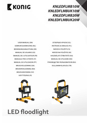König KNLEDFLMB20W User Manual