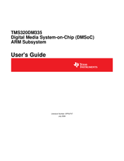 Texas Instruments TMS320DM335 User Manual