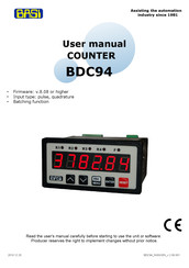 BASI BDC94 User Manual