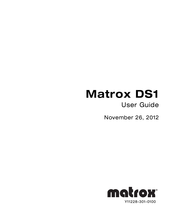 Matrox DS1 User Manual