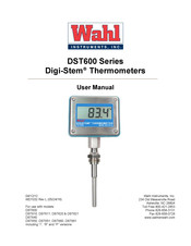 Wahl Digi-Stem DST600 Series User Manual