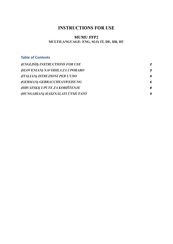 MUMU FFP2 Instructions For Use Manual