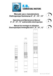 F.b. Submersible Motors FB8R Manuals | ManualsLib