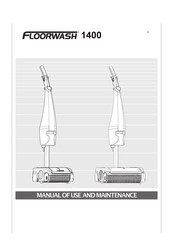 Floorwash 1400 Manual For Use And Maintenance