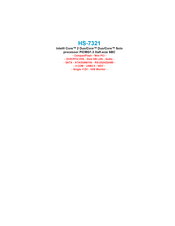 Boser HS-7321 Manual