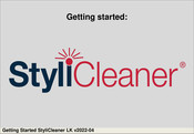 Mako StyliCleaner Getting Started