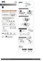 Petzl E037AA00 Technical Notice