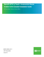 NCR 6005-0005-8801 Installation Manual