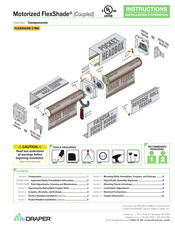 Draper Motorized FlexShade Instructions Manual