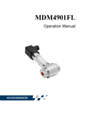 Microsensor MDM4901FL Operation Manual