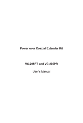 Planet VC-205PR User Manual