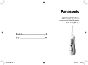 Panasonic EW1413 Operating Instructions Manual
