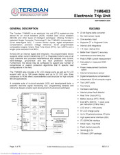 Teridian 71M6403 Manual