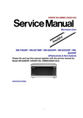 Panasonic NN-T583SF Service Manual