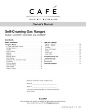 Design Cafe CGS700P Owner's Manual