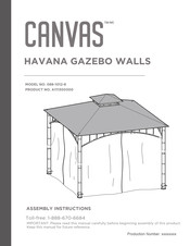 Canvas HAVANA 08810128 Assembly Instructions Manual