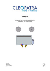 CLEOPATRA Easyfill Installation And User Manual