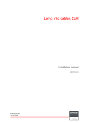 Barco CLM Installation Manual